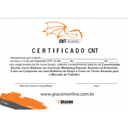 Certificado CNT Pct c/ 100...